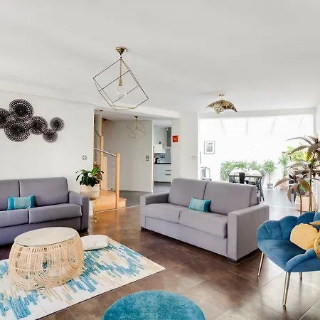 Nocnoc - Paradis, Piscine Et Rooftop Au Coeur De בית נופש נאנט