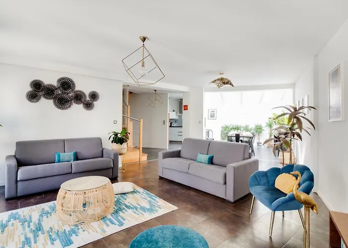 Nocnoc - Paradis, Piscine Et Rooftop Au Coeur De Prázdninový dům Nantes